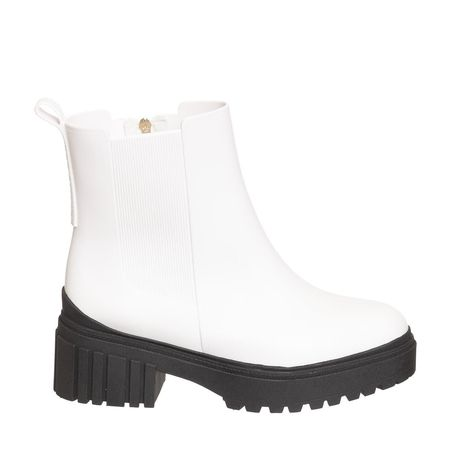 Bota Petite Jolie Chelsea Snow/Preto - PJ6156 33-4 Bota Petite Jolie Chelsea Snow/Preto - PJ6156 33-4