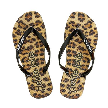 Chinelo Petite Jolie Fresh Preto/Sola Preto/Onça 4 PJ6969 33-4 Chinelo Petite Jolie Fresh Preto/Sola Preto/Onça 4 PJ6969 33-4