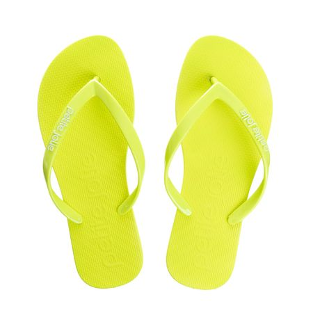 Chinelo Petite Jolie Fresh Lemon/Sola Lemon - PJ6901 33-4 Chinelo Petite Jolie Fresh Lemon/Sola Lemon - PJ6901 33-4