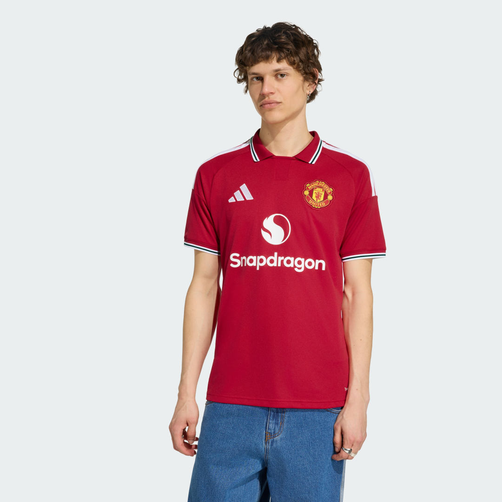 Camisa I Manchester United Football Club 26/27 Homem adidas