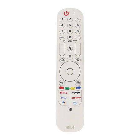 Controle Smart Magic MR22GN (NFC) TV LG 55LX1QPSA, 55NANO80SQA, OLED55C2PSA - AKB76042303 - AKB76042303 Controle Smart Magic MR22GN (NFC) TV LG 55LX1QPSA, 55NANO80SQA, OLED55C2PSA - AKB76042303 - AKB76042303