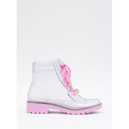 Bota Petite Jolie Iggy IN Translucido/Rosa Claro PJ7211IN 35-6 Bota Petite Jolie Iggy IN Translucido/Rosa Claro PJ7211IN 35-6