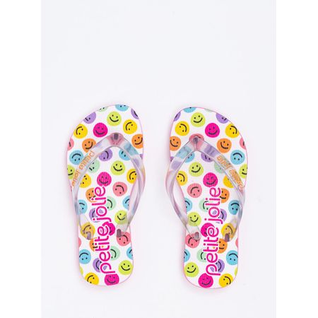 Chinelo Petite Jolie Fresh IN Translucido/Carinhas PJ6969IN 27-8 Chinelo Petite Jolie Fresh IN Translucido/Carinhas PJ6969IN 27-8