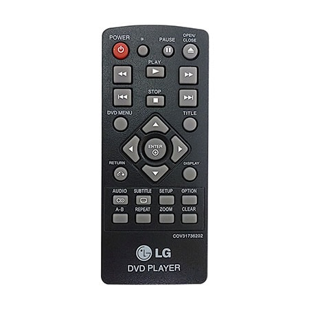 Controle Remoto DVD LG DP132 - COV31736202 - COV31736202 Controle Remoto DVD LG DP132 - COV31736202 - COV31736202