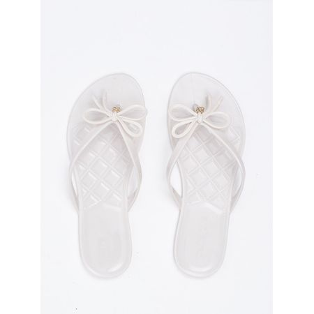 Chinelo Petite Jolie Express II White PJ2272II 35 Chinelo Petite Jolie Express II White PJ2272II 35