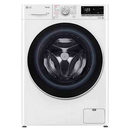 Lava e Seca LG Smart VC4 12kg Branca com Inteligência Artificial AIDD (CV5012WC4) - 127v - CV5012WC4 Lava e Seca LG Smart VC4 12kg Branca com Inteligência Artificial AIDD (CV5012WC4) - 127v - CV5012WC4