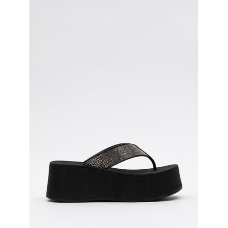 Chinelo Petite Jolie Plus Shine Preto PJ7414 35 Chinelo Petite Jolie Plus Shine Preto PJ7414 35
