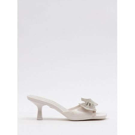 Tamanco Petite Jolie Icon White PJ7443 36 Tamanco Petite Jolie Icon White PJ7443 36