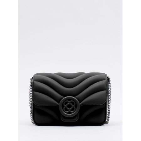 Bolsa Petite Jolie Sophy Preto/Grafite PJ10980 Bolsa Petite Jolie Sophy Preto/Grafite PJ10980