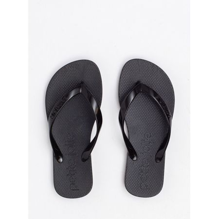 Chinelo Infantil Petite Jolie Fresh In Preto PJ6901IIIN 25-6 Chinelo Infantil Petite Jolie Fresh In Preto PJ6901IIIN 25-6