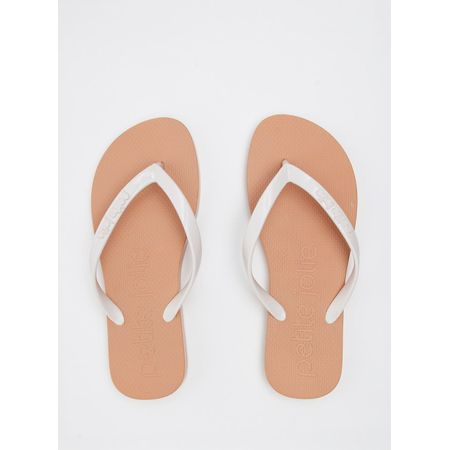 Chinelo Petite Jolie Fresh White/Avela PJ6901II 33-4 Chinelo Petite Jolie Fresh White/Avela PJ6901II 33-4