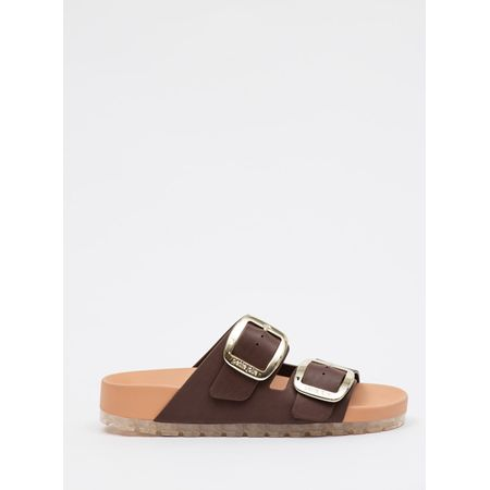 Chinelo Petite Jolie Lovin' Flat Brown/Avela PJ7279 33-4 Chinelo Petite Jolie Lovin' Flat Brown/Avela PJ7279 33-4