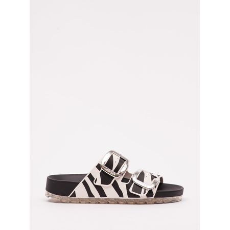 Chinelo Petite Jolie Lovin' Flat White/Preto PJ7498 35 Chinelo Petite Jolie Lovin' Flat White/Preto PJ7498 35