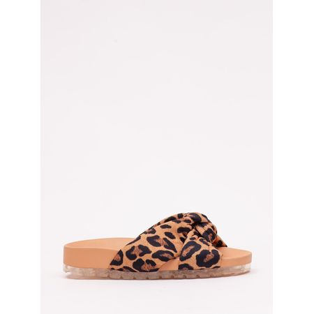 Chinelo Petite Jolie Tie Flat Onça/Avela PJ7486 33-4 Chinelo Petite Jolie Tie Flat Onça/Avela PJ7486 33-4