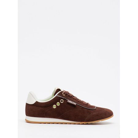 Tênis Petite Jolie Flat Sneaker Brown/Avela PJ7546 33-4 Tênis Petite Jolie Flat Sneaker Brown/Avela PJ7546 33-4