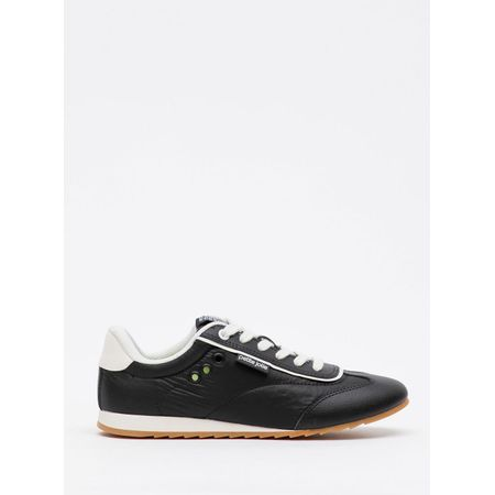 Tênis Petite Jolie Flat Sneaker Preto/Avela PJ7546 33-4 Tênis Petite Jolie Flat Sneaker Preto/Avela PJ7546 33-4