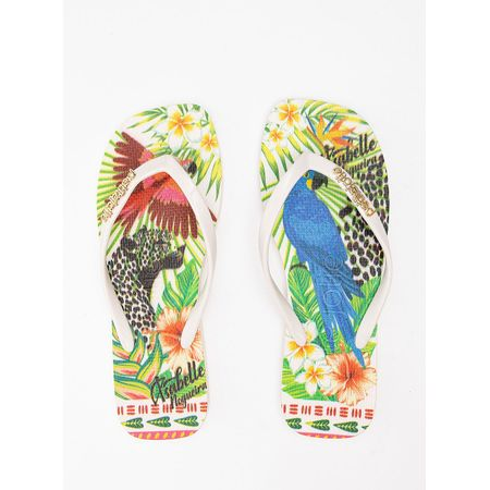 Chinelo Petite Jolie Refresh Cunhã White PJ7636 35 Chinelo Petite Jolie Refresh Cunhã White PJ7636 35