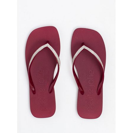 Chinelo Petite Jolie Refresh Shine Merlot PJ7404 33-4