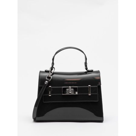 Bolsa Petite Jolie Mini Paris Preto/Grafite PJ11232 Bolsa Petite Jolie Mini Paris Preto/Grafite PJ11232