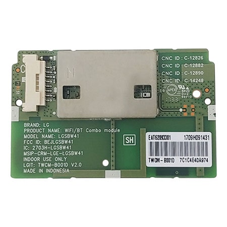 Módulo Wi Fi Bluetooth LG 50PB690B - EAT62093301 - EAT62093301 | LG BR