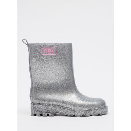 Bota Infantil Petite Jolie Jump IN Glitter Prata PJ7134IN 25-6 Bota Infantil Petite Jolie Jump IN Glitter Prata PJ7134IN 25-6