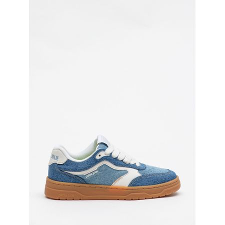 Tênis Petite Jolie Shoot Blue Gelato/Avela Light PJ7538B 33-4 Tênis Petite Jolie Shoot Blue Gelato/Avela Light PJ7538B 33-4