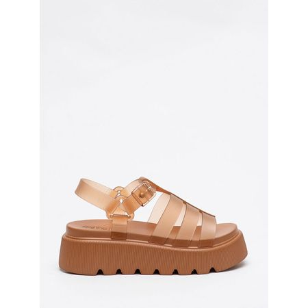 Sandália Petite Jolie Flow Sandal Doce De Leite PJ7561 33-4 Sandália Petite Jolie Flow Sandal Doce De Leite PJ7561 33-4