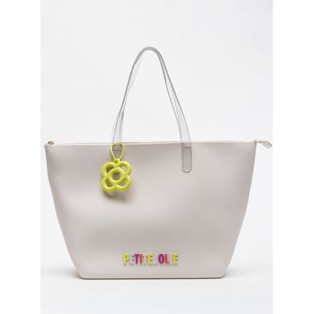 Bolsa Petite Jolie Beach White/Translúcido/Limão PJ11287