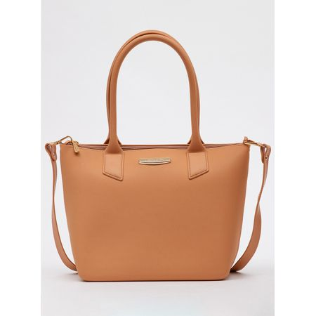 Bolsa Petite Jolie Shopping Doce De Leite PJ11274 Bolsa Petite Jolie Shopping Doce De Leite PJ11274