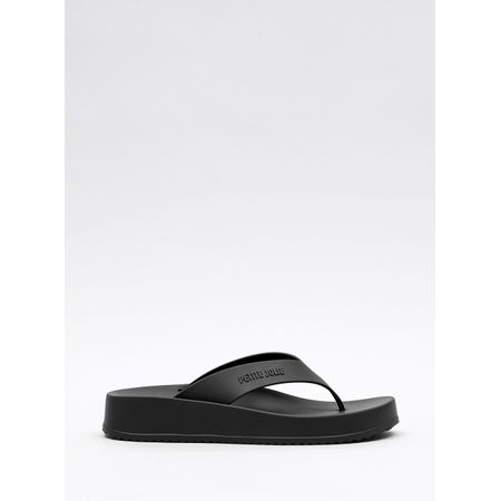 Chinelo Petite Jolie Basic Preto/Branco PJ6818 33-4 Chinelo Petite Jolie Basic Preto/Branco PJ6818 33-4