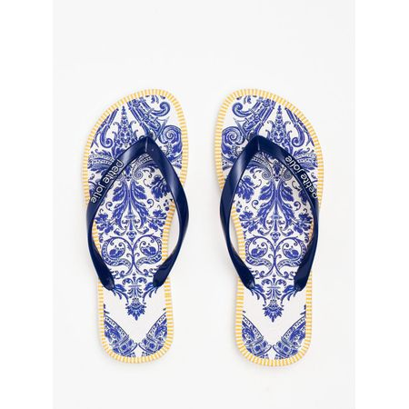 Chinelo Petite Jolie Fresh Dark Blue/White/Arabesco PJ6969 35 Chinelo Petite Jolie Fresh Dark Blue/White/Arabesco PJ6969 35