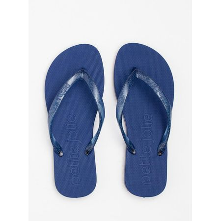 Chinelo Petite Jolie Fresh Glitter Dark Blue PJ6901II 33-4 Chinelo Petite Jolie Fresh Glitter Dark Blue PJ6901II 33-4