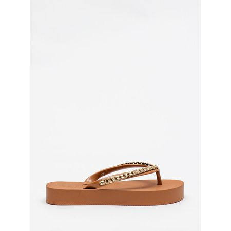 Chinelo Petite Jolie Fresh Up Doce De Leite PJ7592 33-4 Chinelo Petite Jolie Fresh Up Doce De Leite PJ7592 33-4
