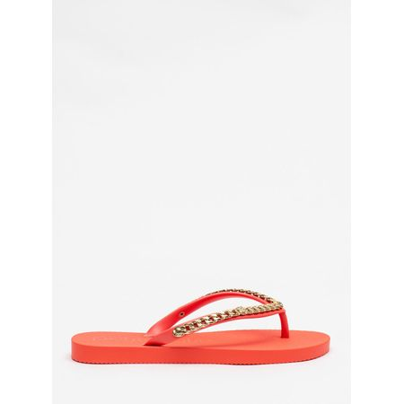 Chinelo Petite Jolie Fresh Sunset Coral PJ7122 33-4 Chinelo Petite Jolie Fresh Sunset Coral PJ7122 33-4