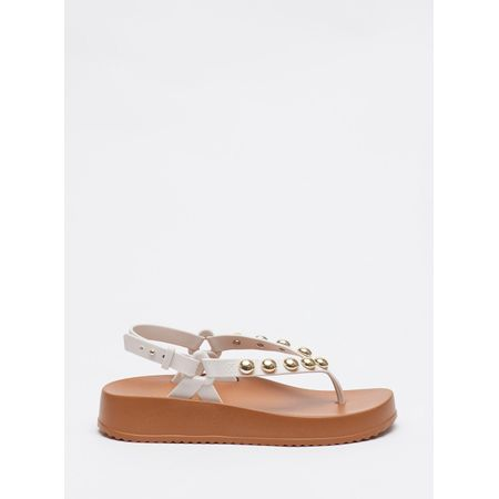 Sandália Petite Jolie Sunshine White/Doce De Leite PJ7181 33-4 Sandália Petite Jolie Sunshine White/Doce De Leite PJ7181 33-4