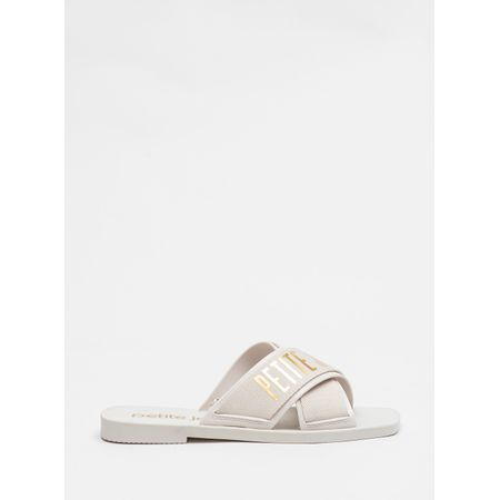 Chinelo Petite Jolie Vibe White PJ7611 34 Chinelo Petite Jolie Vibe White PJ7611 34