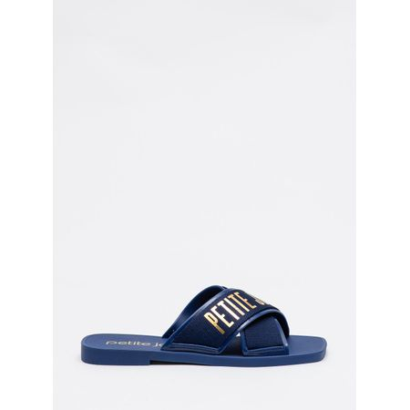 Chinelo Petite Jolie Vibe Dark Blue PJ7611 34 Chinelo Petite Jolie Vibe Dark Blue PJ7611 34