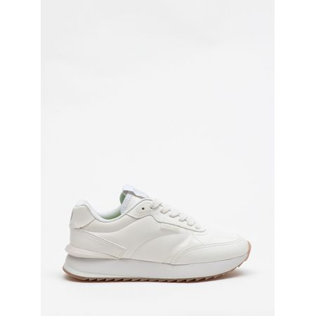 Tênis Petite Jolie Retro Running White PJ7541 33-4 Tênis Petite Jolie Retro Running White PJ7541 33-4