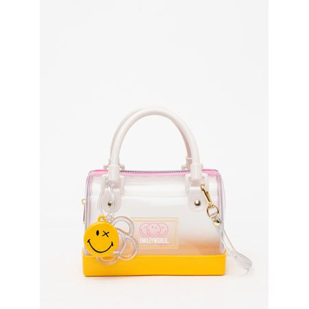 Bolsa Petite Jolie SmileyWorld® Bloom Amarelo PJ11330INSM Bolsa Petite Jolie SmileyWorld® Bloom Amarelo PJ11330INSM