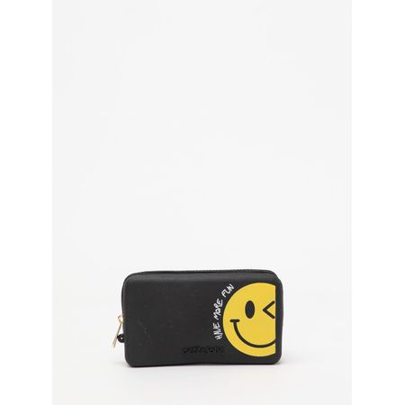 Carteira Petite Jolie S.W.Smiley® Parker Preto PJ20338SM