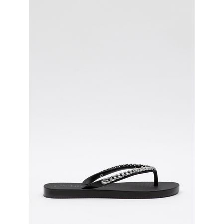 Chinelo Petite Jolie Fresh Preto/Grafite PJ7122 33-4 Chinelo Petite Jolie Fresh Preto/Grafite PJ7122 33-4