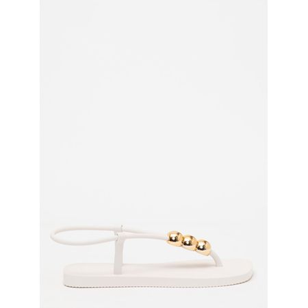 Sandália Petite Jolie Refresh Sandal White PJ7665 33-4 Sandália Petite Jolie Refresh Sandal White PJ7665 33-4