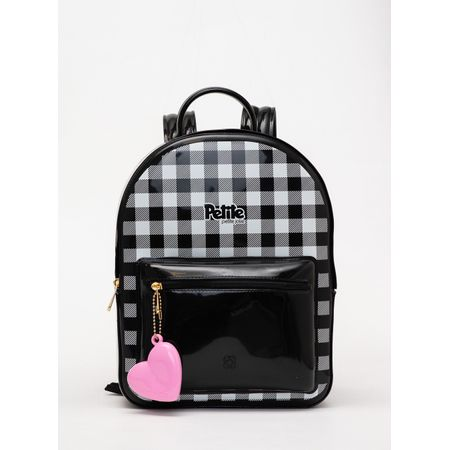 Mochila Infantil Petite Jolie Lizzy In Preto PJ11348IN Mochila Infantil Petite Jolie Lizzy In Preto PJ11348IN