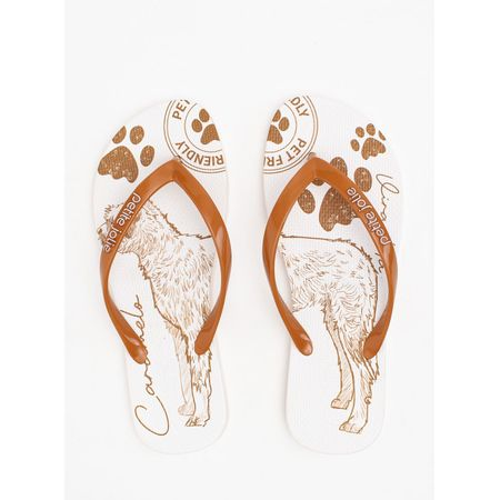 Chinelo Petite Jolie Fresh Doce Leite/Pet Lovers 13 PJ6969 35 Chinelo Petite Jolie Fresh Doce Leite/Pet Lovers 13 PJ6969 35