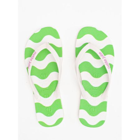 Chinelo Petite Jolie Fresh White/Listras 9 PJ6969 33-4 Chinelo Petite Jolie Fresh White/Listras 9 PJ6969 33-4