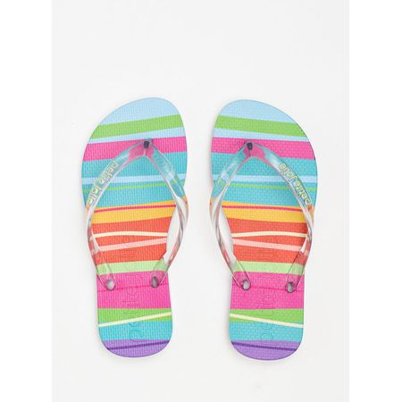 Chinelo Infantil Petite Jolie Listras Coloridas 5 PJ6969IN 25-6 Chinelo Infantil Petite Jolie Listras Coloridas 5 PJ6969IN 25-6