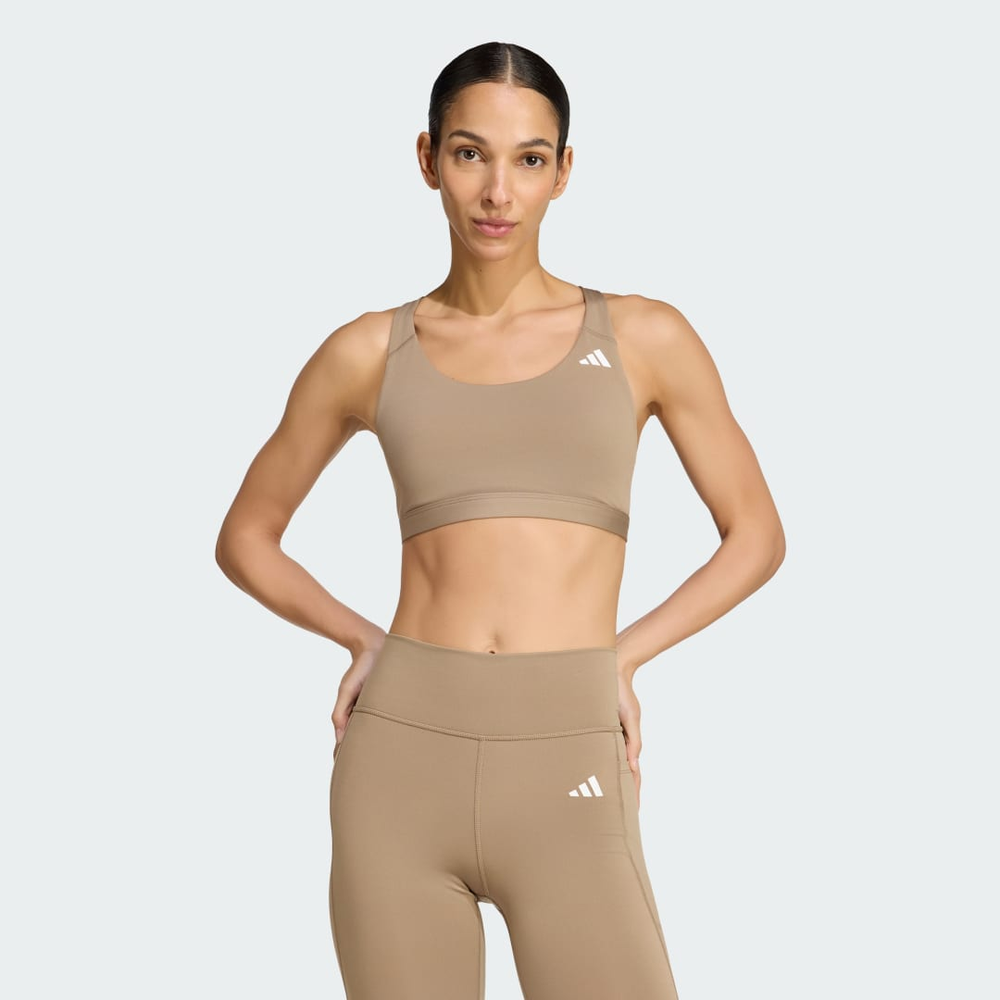 Top Esportivo Suporte Médio Optime Essentials Workout Mulher adidas Top Esportivo Suporte Médio Optime Essentials Workout Mulher adidas