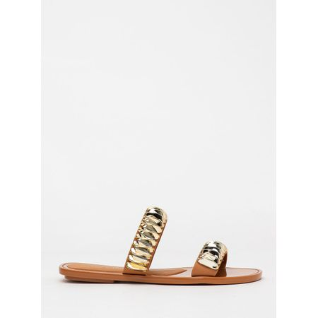 Chinelo Petite Jolie Demi Doce De Leite PJ7690 33-4 Chinelo Petite Jolie Demi Doce De Leite PJ7690 33-4