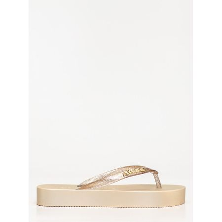 Chinelo Petite Jolie Fresh Up Glitter Ouro Light PJ7705 33-4 Chinelo Petite Jolie Fresh Up Glitter Ouro Light PJ7705 33-4