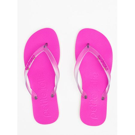 Chinelo Petite Jolie Fresh Translúcido/Fucsia PJ7701 33-4 Chinelo Petite Jolie Fresh Translúcido/Fucsia PJ7701 33-4